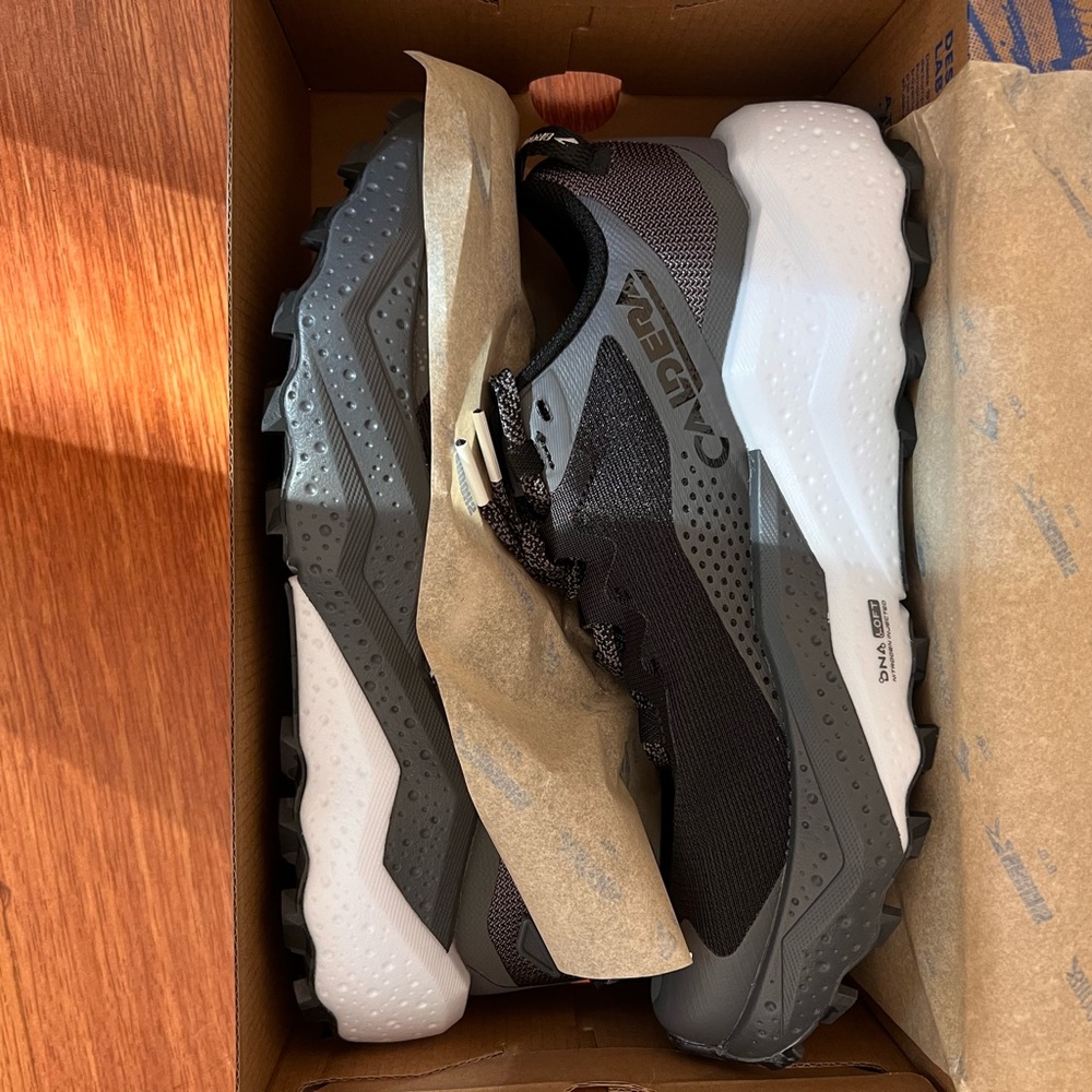 Caldera Men’s Black & Gray Trail Running Shoes BRAND NEW NEVER WORN.